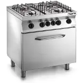 Saro Fast-Serie Gasherd mit Elektrobackofen F7/FUG6LE