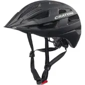 Cratoni Fahrradhelm Velo-X (City) schwarz matt, Gr. S/M (52-57cm)