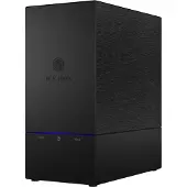 Icy Box IB-RD3621-C31, RAID-System für 2x 2,5" oder 2x 3,5" SATA III HDD zu USB 3.1 Host, RAID 0, 1, Large, Single, schwarz, 0 TB, 498 g, Desktop, Schwarz