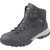 Meindl Wanderschuh "Sarn GTX", Herren, Gr. 9.5, grau (anthrazit, marine), Obermaterial: 100% Rindnubukleder CNU., Schuhe Wanderschuh