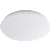 LINDBY LED-Deckenleuchte Eovi, Ø 33 cm, weiß, 4.000 K