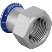 Geberit Mapress Edelstahl Übergang mit Innengewinde d 42xRp11/2