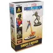 Atomic Mass Games Marvel Crisis Protocol Sunspot & Warlock Erweiterung Miniaturenspiel