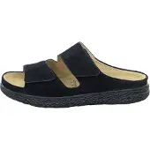 Hartjes Groove Pantolette 122.1221/3001.00 Weite H Schwarz Velourleder 38