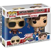 Funko POP! Captain Marvel vs Chun-Li - GamerVerse Capcom - Pop! - Vinyl Figur
