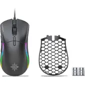 Inca IMG-GT20 Optisch Gaming Maus Mouse 1000-10000 DPI Schwarz