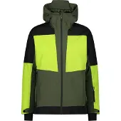 Campagnolo CMP Man Jacket Fix Hood - Ölgrün - Männer - XL