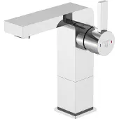 Steinberg Serie 120 Waschtischarmatur, mit Ablaufgarnitur, Ausladung 120mm, H:220mm, 1201755