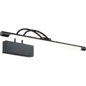 Maytoni Finelli Bilderleuchte MIR004WL-L12B LED, Schwarz, aus Metall, 3000K, 800lm