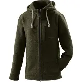 Mufflon - Bob - Wolljacke Gr XXL schwarz/oliv