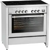 Bartscher 5-Felder Elektroherd mit Elektro-Multifunktionsbackofen