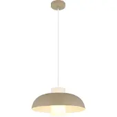 Globo Design-Pendelleuchte Lowe sandbraun