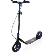 Globber ONE NL 230 ULTIMATE - Tretroller, 230 mm, ABEC 9, Handbremse, Klappmechanismus, höhenverstellbar, dunkelblau