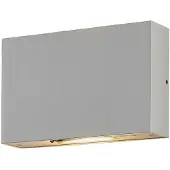 LUCANDE LED Aussenwandleuchte Katla , weiß / opal, Aluminium, Modern, LED Wandleuchte außen