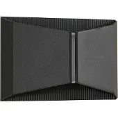 LINDBY LED-Außenwandleuchte Anlira, schwarz, Up & down, IP65