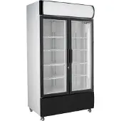 Saro GTK 580, Merchandiser Kühlschrank, Freistehend, Schwarz, Weiß, Kunststoff, Stahl, Stahl, Nebeneinander