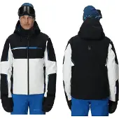 Spyder Titan Jacket Herren Skijacke Winterjacke 38SA075404 WHT : XXL