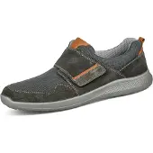 Jomos CAMPUS Slipper in Übergrößen Grau 322389 886 2033 große Herrenschuhe, Größe:48