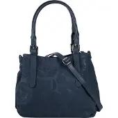 Samantha Look Henkeltasche echt Leder, Made in Italy