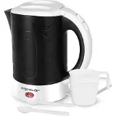 Aigostar Cooltravel 30JQL Kompakter Reise-Wasserkocher 0,6L - Schwarz