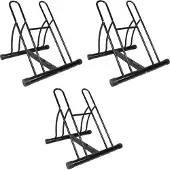 Baumarktplus Fahrradständer für 6 Fahrräder DUO Räder Fahrrad Ständer Rad schwarz Twin