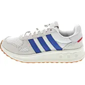 Adidas Sneaker SPORTSWEAR "RUN 84", Herren, Gr. 42,5, weiß (cloud weiß, royal blau, grau one), Leder, Synthetik, Textil, Schuhe Sneaker, inspiriert vom Design des LA Trainer
