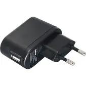 Hama 12108, Drinnen, AC, 5 V, Schwarz