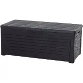 Toomax Kissenbox Florida 550 l Holzoptik anthrazit