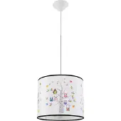 Sollux Hängeleuchte OWLS 40 1xE27 15W PVC 82x40x40cm