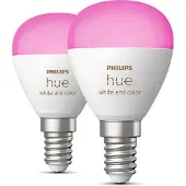 Philips Hue White&Color Ambiance E14 5,1W 2er-Set
