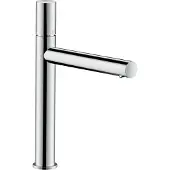 Axor hansgrohe Uno Einhebel-Waschtischmischer 200, Zerogriff, ohne Ablaufgarnitur, Ausladung 198mm, 45003000, Farbe: Chrom