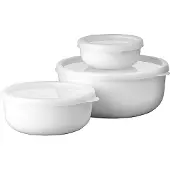 Mepal Set Vorratsdose Lumina 3-teilig (250+750+1500) - weiß
