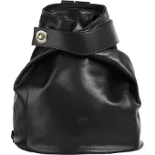Piké Cityrucksack echt Leder, Made in Italy