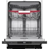Homex Geschirrspüler 60 cm, Einbau Spülmaschine vollintegrierbar - 14 Maßgedecke, 8 Programme, AquaStop, DWFI601444C