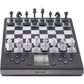 Millennium ChessGenius Pro, Einteiliges Brett, Schwarz, Weiß