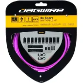 Jagwire Schaltzugset Road & Mountain Sport Universal Pink - präzises Schalten...