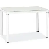 Feldmann-Wohnen Esstisch Küchentisch Galant 100x60x75cm Farbe wählbarweiß