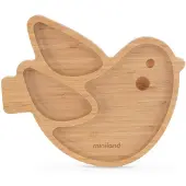 Miniland Chick Wooden Plate Geschirr