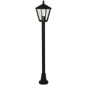Albert 664129 Wegeleuchte Typ Nr. 4129 - Farbe: schwarz, für 1 x Lampe, E27