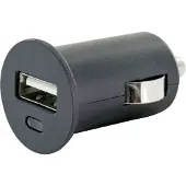 Schwaiger LAD12 531, Auto, Zigarettenanzünder, 5 V, 2,4 A, Schwarz