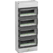 Spelsberg 73345601 Kleinverteiler, grau, Schutzart IP65, 56 TE, Schlagfestigkeit IK08, Schutzklasse II, Bemessungsspannung 400V AC, DLG, UL-EU, VDE