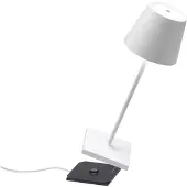 Zafferano LED-Akkuleuchte Poldina Pro Mini Weiß
