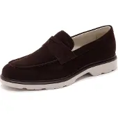 Hogan 3378AD mocassino uomo dunkelbraun H393 grau Sohle Wildleder loafer Schuhe Mann