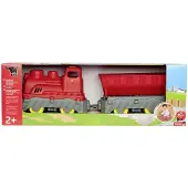 BIG Power Worker Mini Zug mit Wagon, Zug, 2 Jahr(e), Kunststoff, Rot