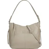Bruno Banani Shopper "Damen echt Leder", Damen, Gr. B/H/T: 35cm x 28cm x 13cm onesize, beige, Leder, leicht glänzend, unifarben, Taschen Shopper, echt Leder