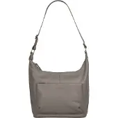 Bruno Banani Shopper , Damen, Gr. B/H/T: 38cm x 29cm x 11cm onesize, grau, Leder, leicht glänzend, unifarben, Taschen Shopper, echt Leder