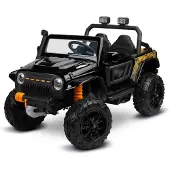 Toyz RINGO Batteriebetriebenes Elektroauto für Kinder von 3-8 Jahren - Schwarz
