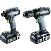 Festool Schrauber- und Bohrer-Set TID 18 HPC 4,0 I-Set T18 | 577244
