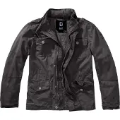 Brandit Britannia Jacke Schwarz 146-152 cm Junge Schwarz 146-152 cm