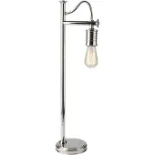 Elstead Lighting Elstead Douille Tischleuchte E27 Poliertes Nickel